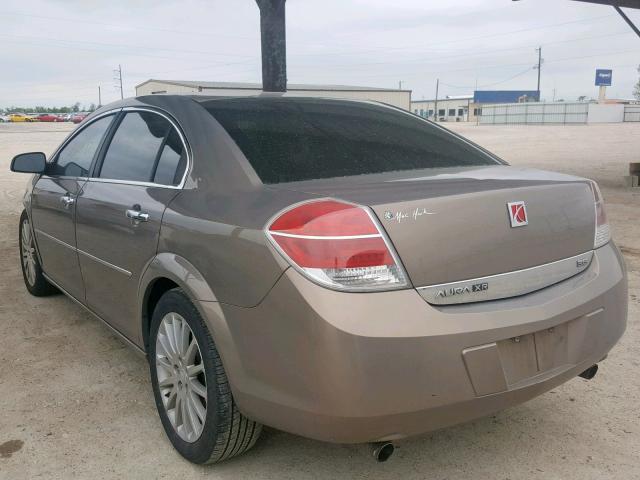 1G8ZV57727F157071 - 2007 SATURN AURA XR TAN photo 3