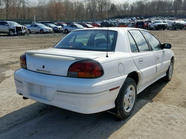 1G2NE52M6WM526921 - 1998 PONTIAC GRAND AM S WHITE photo 4