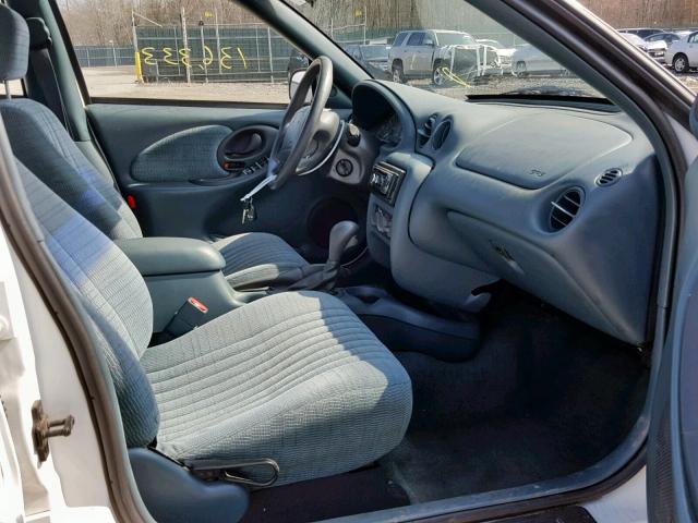 1G2NE52M6WM526921 - 1998 PONTIAC GRAND AM S WHITE photo 5