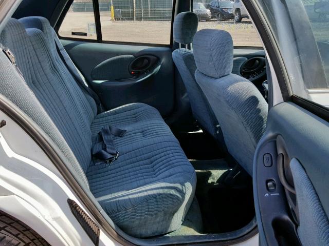 1G2NE52M6WM526921 - 1998 PONTIAC GRAND AM S WHITE photo 6