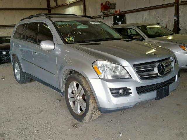 4JGBF71E28A329696 - 2008 MERCEDES-BENZ GL 450 4MA SILVER photo 1