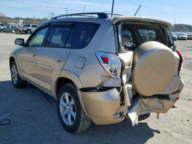 2T3DF4DV2BW130583 - 2011 TOYOTA RAV4 LIMIT GOLD photo 3