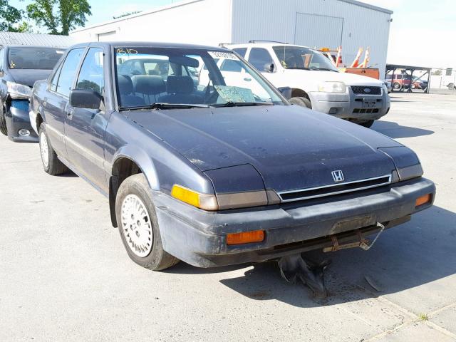 JHMBA7426GC113629 - 1986 HONDA ACCORD DX BLUE photo 1