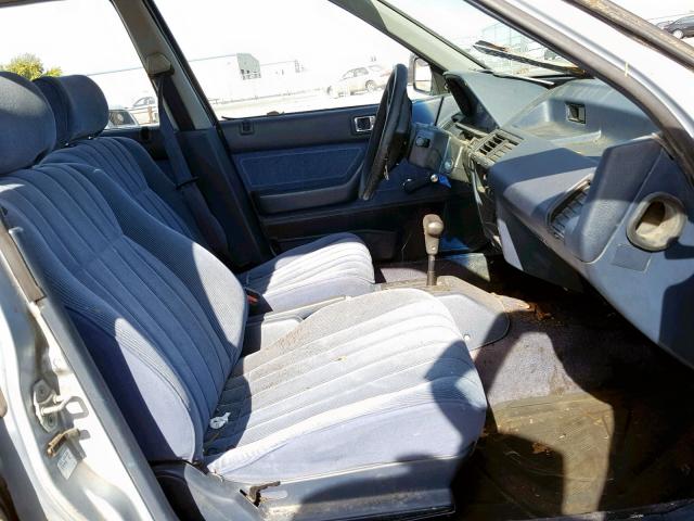 JHMBA7426GC113629 - 1986 HONDA ACCORD DX BLUE photo 5