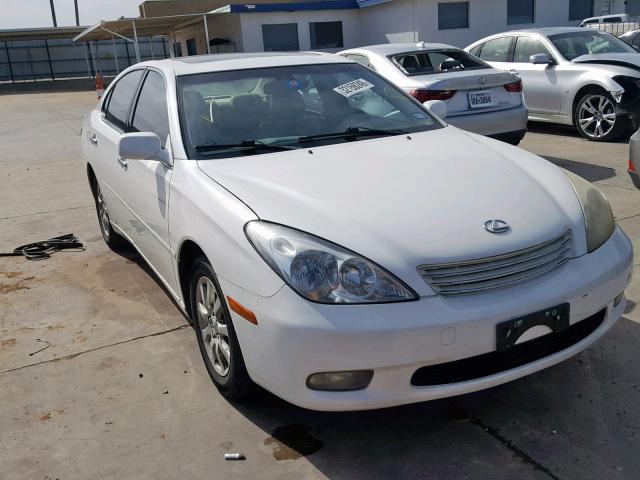 JTHBF30GX20086702 - 2002 LEXUS ES 300 WHITE photo 1