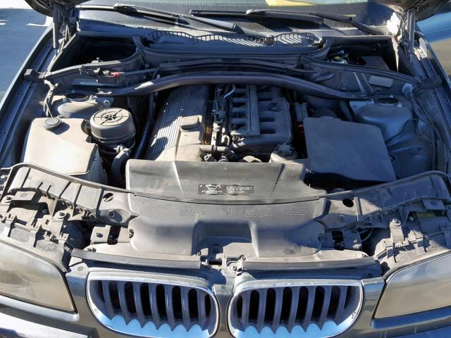 WBXPA73475WC48968 - 2005 BMW X3 2.5I GRAY photo 7