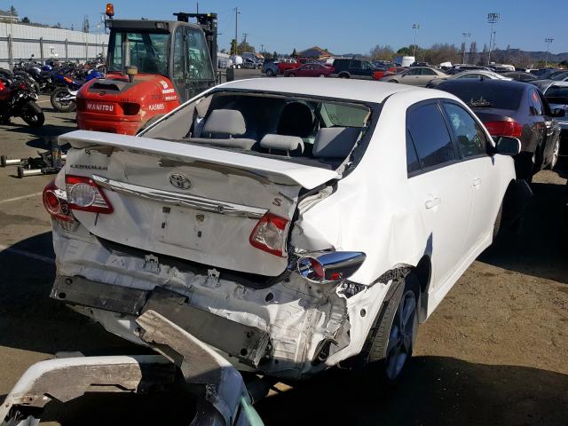 5YFBU4EE5DP196554 - 2013 TOYOTA COROLLA BASE  photo 4