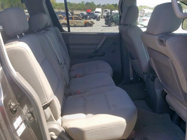 5N1AA08A25N706312 - 2005 NISSAN ARMADA SE GRAY photo 6