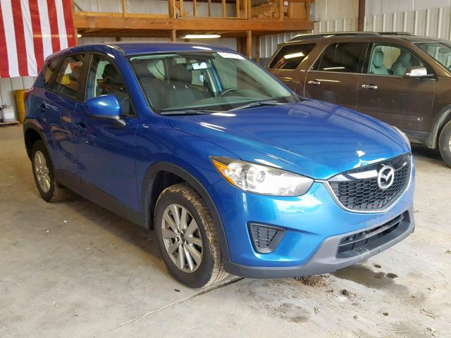 JM3KE2BE3D0167545 - 2013 MAZDA CX-5 SPORT BLUE photo 1