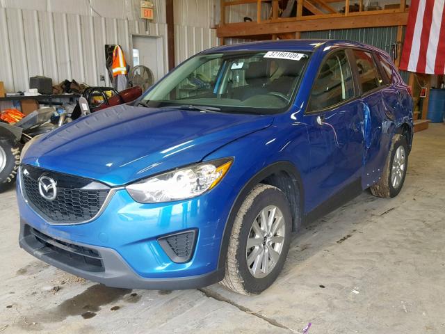 JM3KE2BE3D0167545 - 2013 MAZDA CX-5 SPORT BLUE photo 2