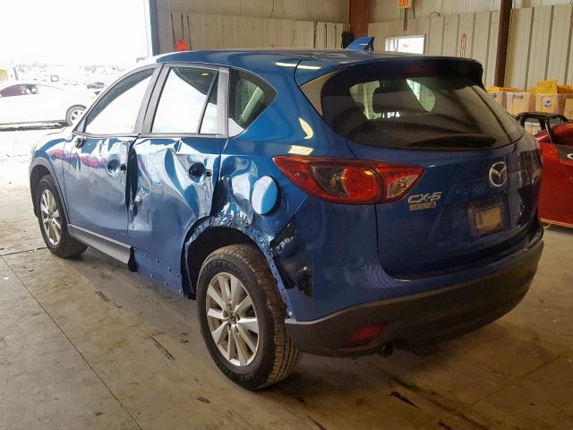 JM3KE2BE3D0167545 - 2013 MAZDA CX-5 SPORT BLUE photo 3