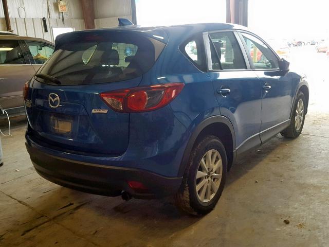 JM3KE2BE3D0167545 - 2013 MAZDA CX-5 SPORT BLUE photo 4