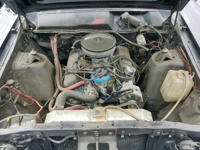 7K47C142437 - 1967 FORD RANCHERO BLACK photo 7