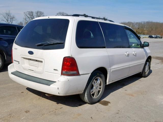 2FMDA52295BA25135 - 2005 FORD FREESTAR S WHITE photo 4