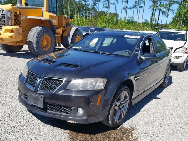 6G2ER57749L172465 - 2009 PONTIAC G8 BLACK photo 2