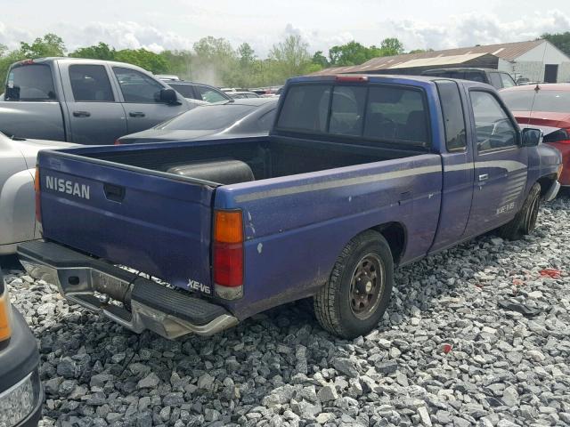 1N6HD16SXSC304182 - 1995 NISSAN TRUCK KING PURPLE photo 4