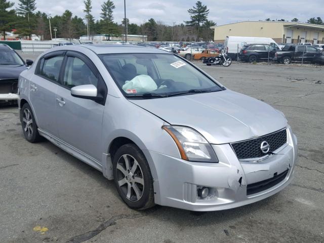 3N1AB6AP4BL707074 - 2011 NISSAN SENTRA 2.0 SILVER photo 1