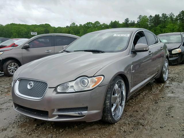 SAJWA05B79HR43990 - 2009 JAGUAR XF LUXURY GRAY photo 2