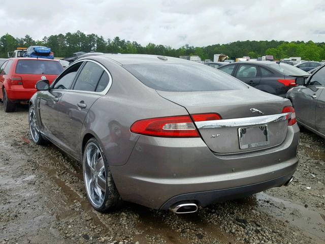 SAJWA05B79HR43990 - 2009 JAGUAR XF LUXURY GRAY photo 3