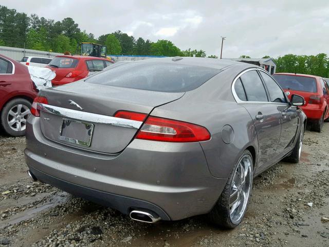 SAJWA05B79HR43990 - 2009 JAGUAR XF LUXURY GRAY photo 4