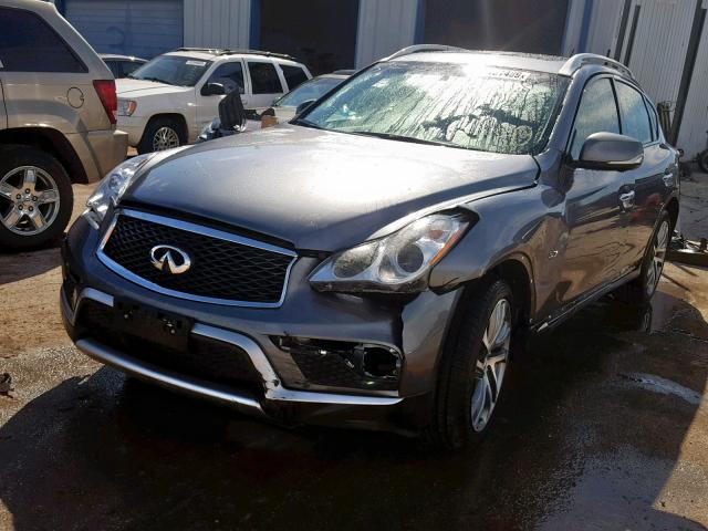 JN1BJ0RR3HM407888 - 2017 INFINITI QX50 TAN photo 2