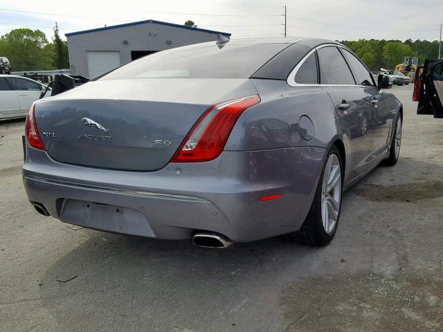 SAJWA2GZ8E8V65212 - 2014 JAGUAR XJL PORTFO SILVER photo 4