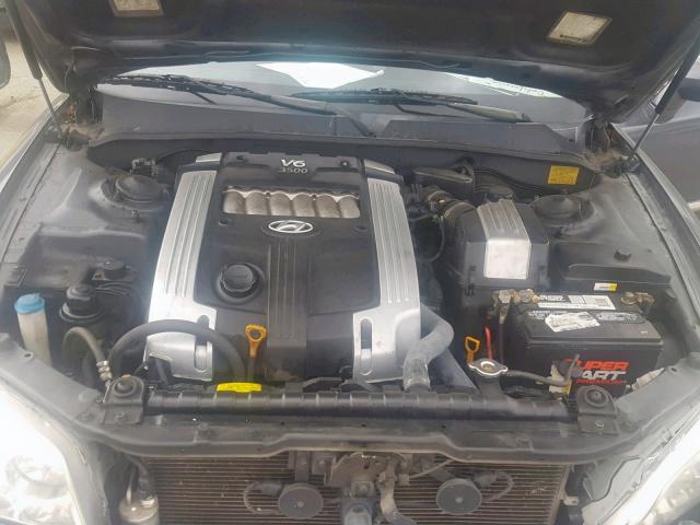 KMHFU45E84A356346 - 2004 HYUNDAI XG 350 SILVER photo 7