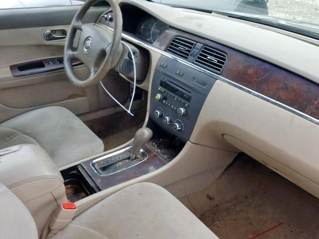 2G4WC582571186231 - 2007 BUICK LACROSSE C TAN photo 5