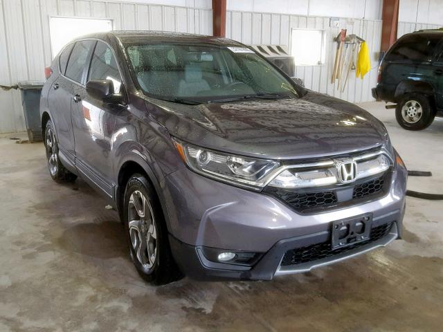 7FARW1H85HE030022 - 2017 HONDA CR-V EXL CHARCOAL photo 1