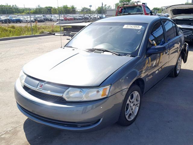 1G8AJ52F54Z211061 - 2004 SATURN ION LEVEL GRAY photo 2