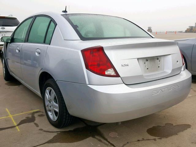 1G8AJ55F47Z206224 - 2007 SATURN ION LEVEL SILVER photo 3