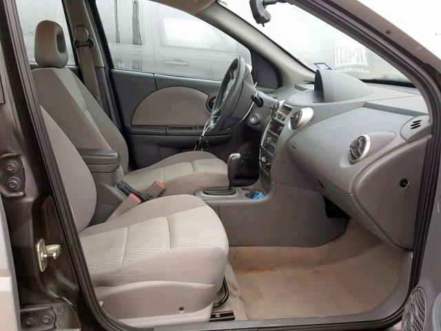 1G8AJ55F47Z206224 - 2007 SATURN ION LEVEL SILVER photo 5