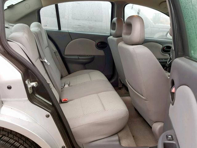 1G8AJ55F47Z206224 - 2007 SATURN ION LEVEL SILVER photo 6