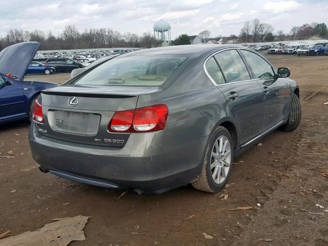 JTHCH96SX60016510 - 2006 LEXUS GS GENERAT GRAY photo 4