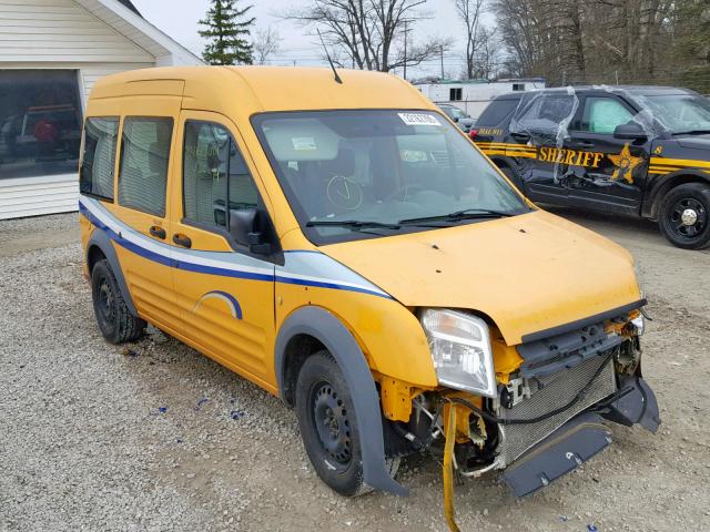 NM0KS9CN2CT097880 - 2012 FORD TRANSIT CO YELLOW photo 1