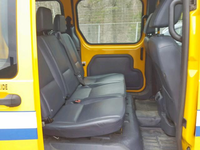 NM0KS9CN2CT097880 - 2012 FORD TRANSIT CO YELLOW photo 6