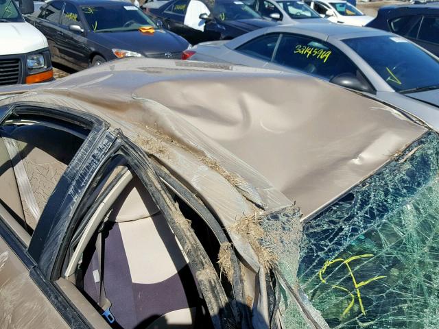 1G1NE52JX3M622265 - 2003 CHEVROLET MALIBU LS GOLD photo 10