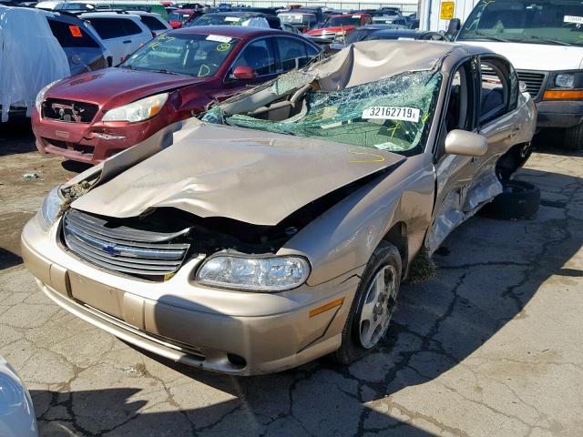 1G1NE52JX3M622265 - 2003 CHEVROLET MALIBU LS GOLD photo 2