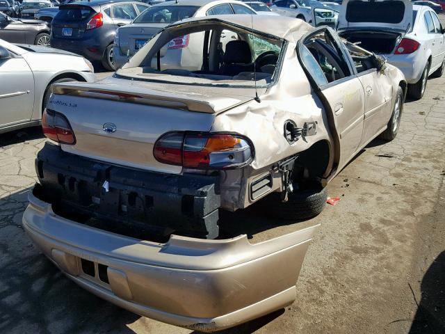 1G1NE52JX3M622265 - 2003 CHEVROLET MALIBU LS GOLD photo 4