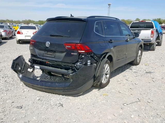 3VV2B7AXXKM025528 - 2019 VOLKSWAGEN TIGUAN SE BLACK photo 4