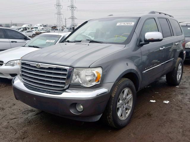 1A8HW58277F523410 - 2007 CHRYSLER ASPEN LIMI GRAY photo 2