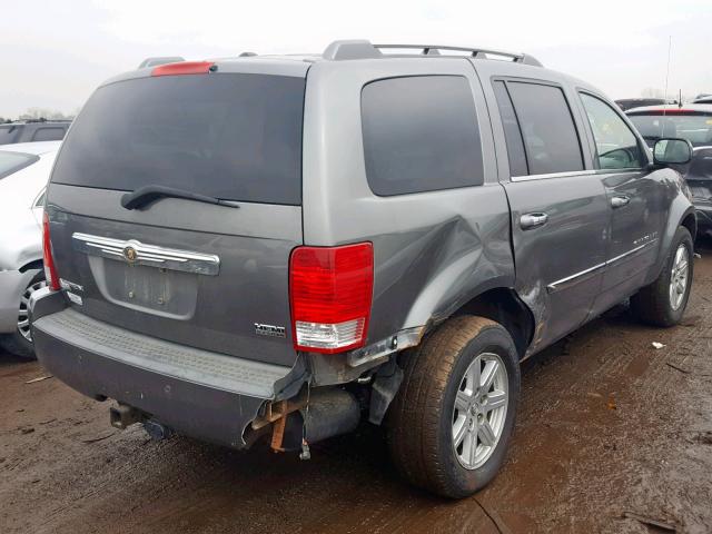 1A8HW58277F523410 - 2007 CHRYSLER ASPEN LIMI GRAY photo 4