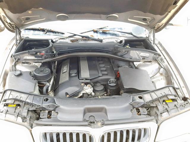 WBXPA73464WB27699 - 2004 BMW X3 2.5I GRAY photo 7