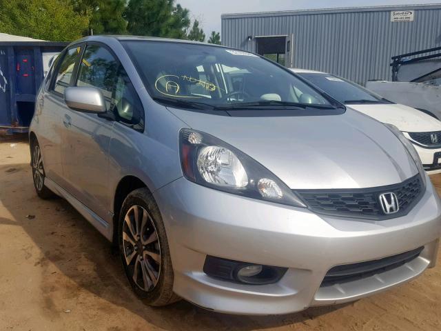 JHMGE8H5XCC029733 - 2012 HONDA FIT SPORT SILVER photo 1