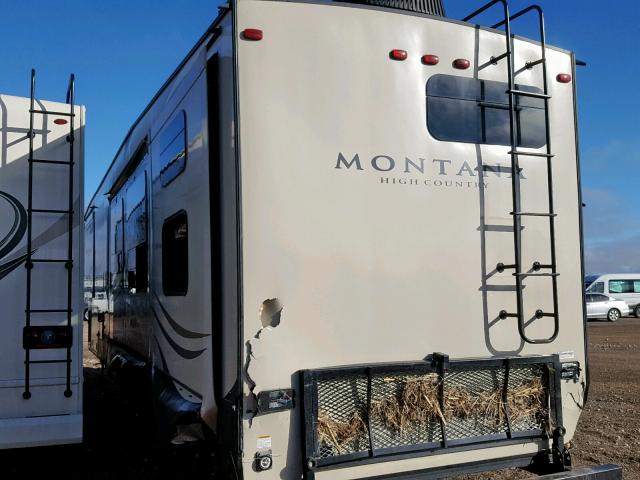 4YDF34026GA740924 - 2016 KEYSTONE MONTANA TAN photo 3