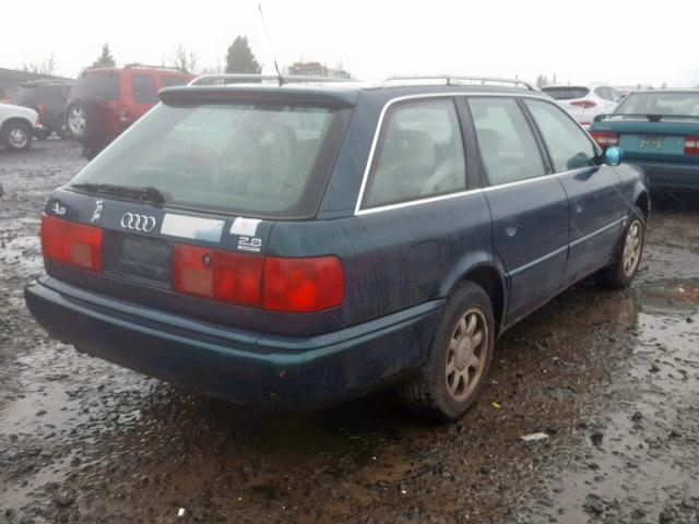 WAUJA84A2SN100736 - 1995 AUDI A6 2.8 QUA GREEN photo 4