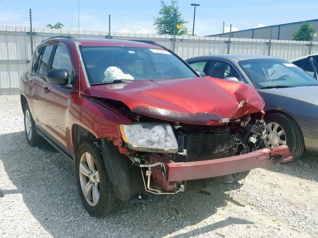 1C4NJCBA3DD169017 - 2013 JEEP COMPASS SP 红色 照片 1
