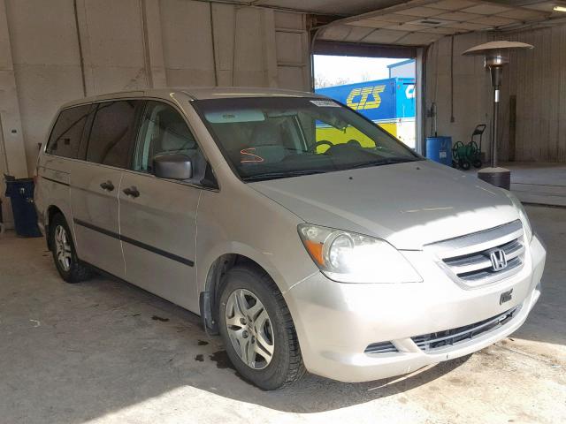 5FNRL38267B012235 - 2007 HONDA ODYSSEY LX SILVER photo 1