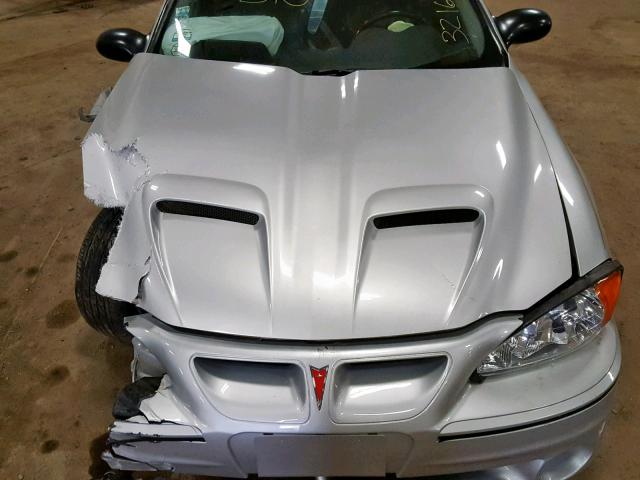 1G2NV52E44C166656 - 2004 PONTIAC GRAND AM G GRAY photo 7