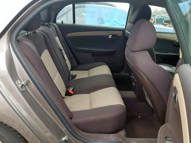 1G1ZB5E1XBF271916 - 2011 CHEVROLET MALIBU LS GOLD photo 6